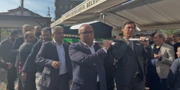 Şehit babası son yolculuğuna uğurlandı