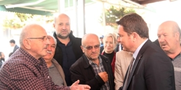 BAŞKAN AYDIN'DAN YÜREKLERİ ISITAN BULUŞMA