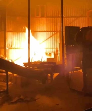 Bursa’da bir palet fabrikasında daha yangın