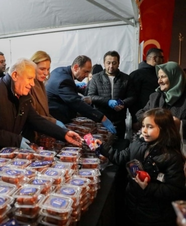 Bursa’da Miraç Kandili bereketi