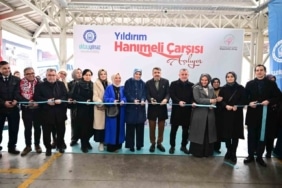 Yıldırım’a hanımeli çarşısı açıldı