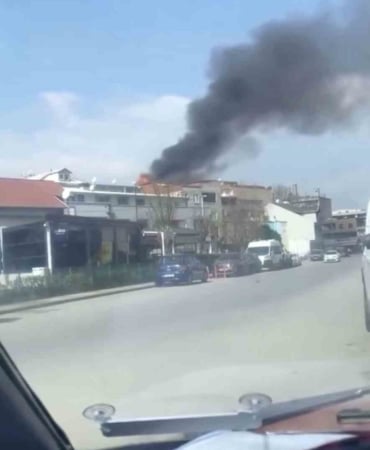 Bursa’da çatı katı alevlere teslim oldu