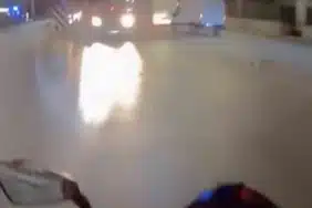 Bursa’da ters yönden gelen otomobil tehlike oluşturdu