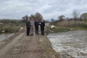 Kuruyan dere coştu, İznik Gölü’ne umut oldu