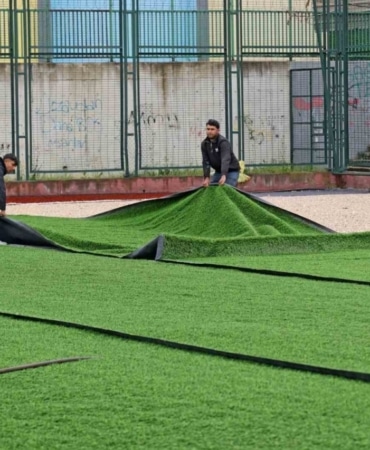 Bağlarbaşı spor tesisleri yenileniyor