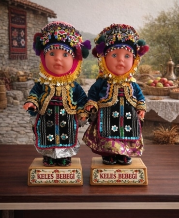 Bursa’da kültüre anlamlı dokunuş: Düğünlere "Keles bebeği" ile katılacaklar