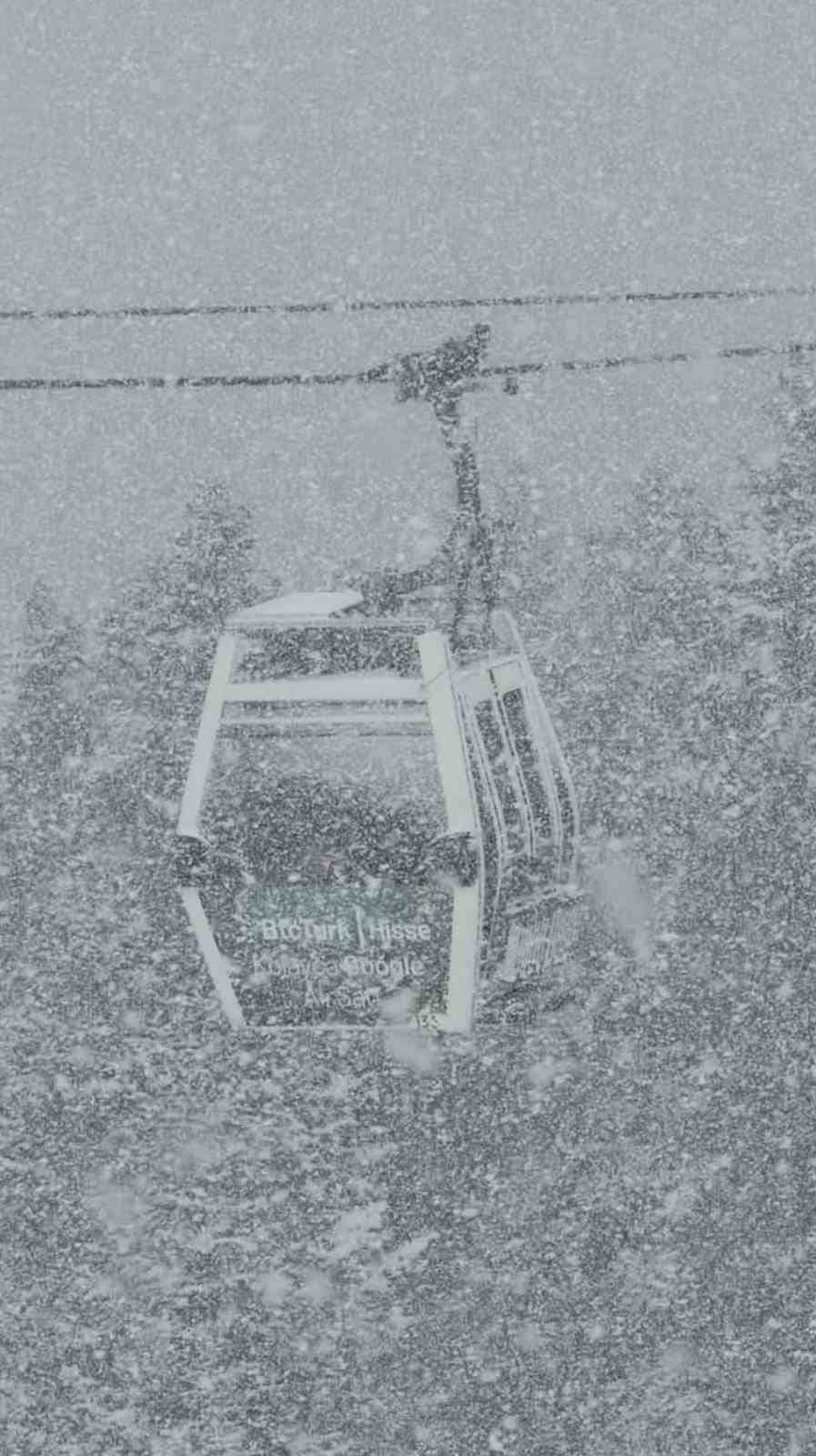 Bursa’da Nisan sürprizi: Uludağ’da kar yağışı etkili oldu