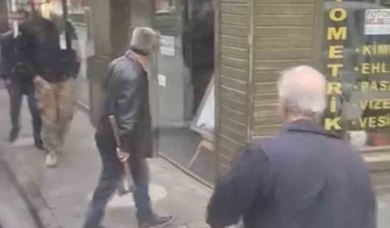 Bursa’da trafikte baltalı dehşet