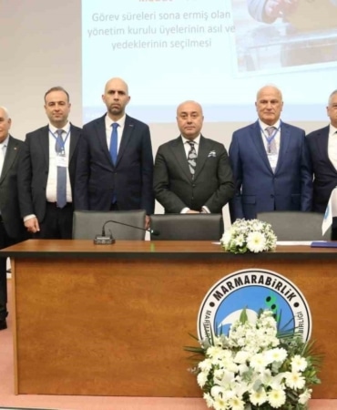 Marmarabirlik’te yeni dönem: Ali Yıldız ve ekibi 4 yıllığına göreve seçildi