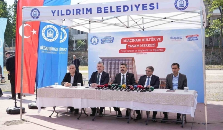 Yıldırım’da 8.3 dönümlük arazide dev kültür merkezi yükselecek