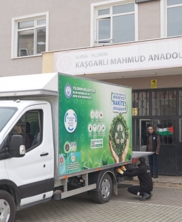 Yıldırım’da plastiğe fren: 31 okula arıtma, 32 bin öğrenciye matara