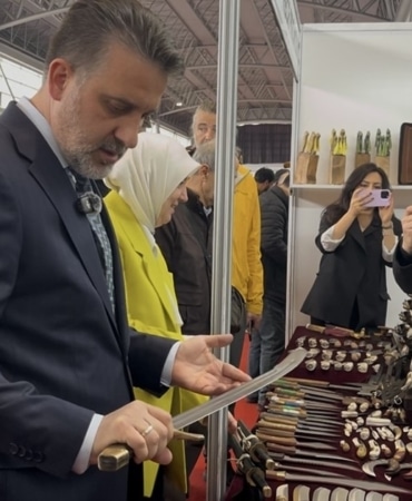 Bursa’da "Bıçak Festivali" coşkusu, ustalar hünerlerini sergiledi