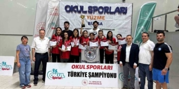 Bursa’da ortaokul öğrencilerinden Türkiye şampiyonluğu