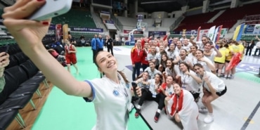 Bursa’da spor şenliklerinde kardeşlik rüzgarı