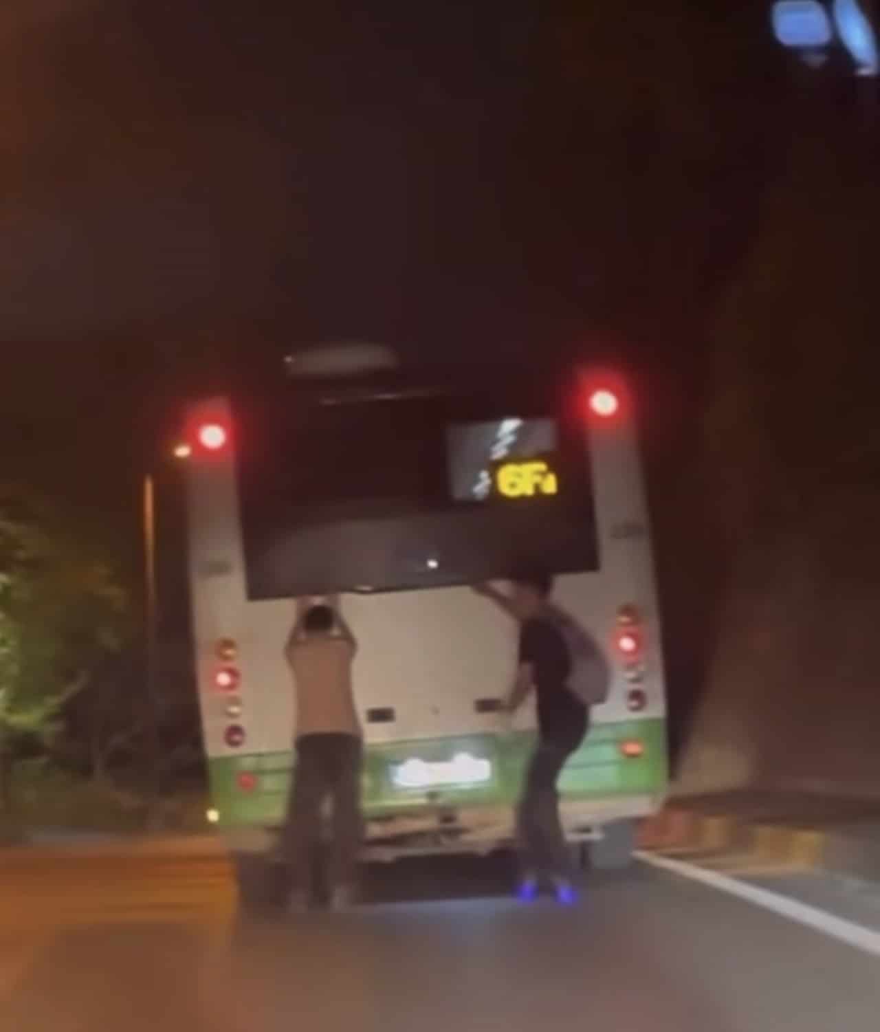 Patenli gençlerin tehlikeli yolculuğu kamerada