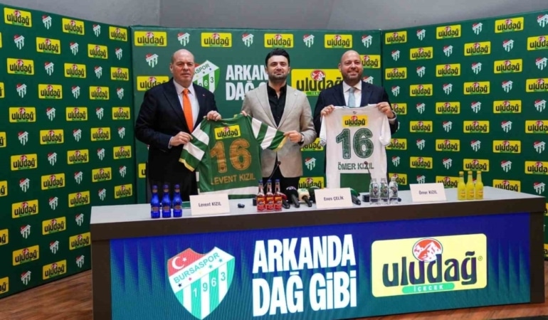 Uludağ İçecek ve Bursaspor’un iş birliği 1. Lig’de de devam ediyor