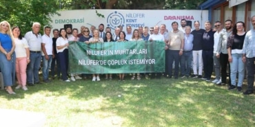 NİLÜFER'DE KATI ATIK TESİSİNE KARŞI TEK SES: "ÇÖPLÜK İSTEMİYORUZ"