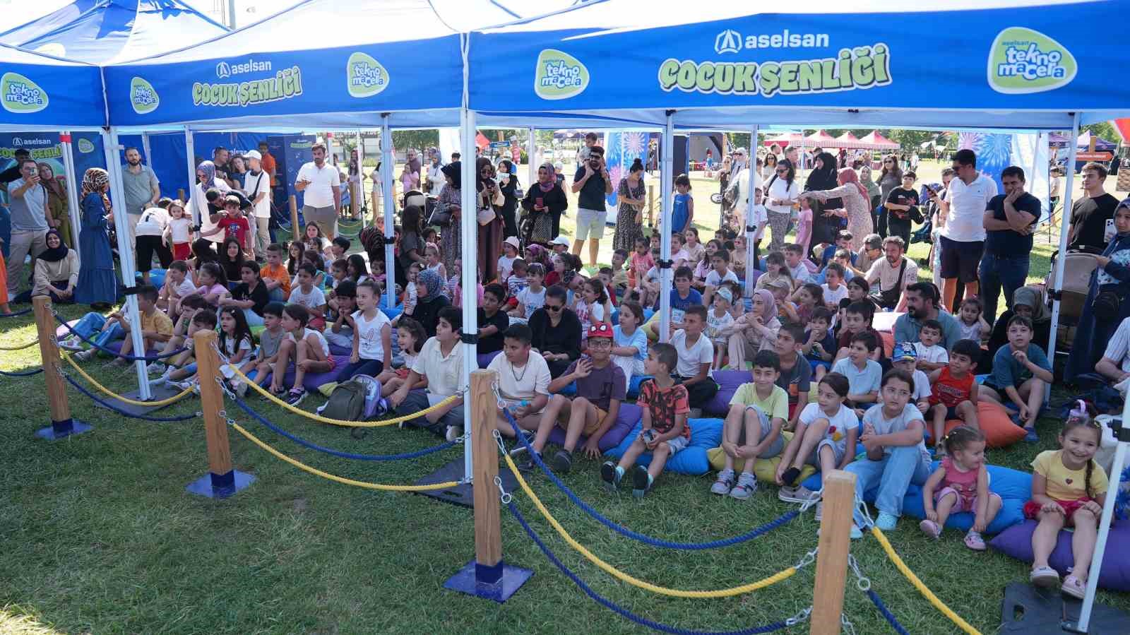 TÜRKİYE KÜLTÜR YOLU FESTİVALİ KAPSAMINDA ÇOCUKLARA BİLİM VE TEKNOLOJİ DENEYİMİ SUNAN ASELSAN ÇOCUK ŞENLİĞİ, BURSA'DA ÇOCUKLARLA BULUŞTU.