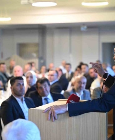 BTSO Başkanı İbrahim Burkay Demirtaş’taki firma sahipleriyle buluştu