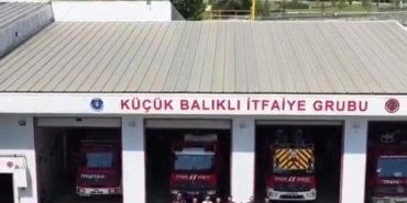 Bursa itfaiyesi’nden milli takımımıza anlamlı destek