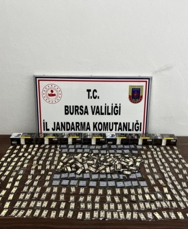 Bursa’da kaçak tütün operasyonu: 6 gözaltı
