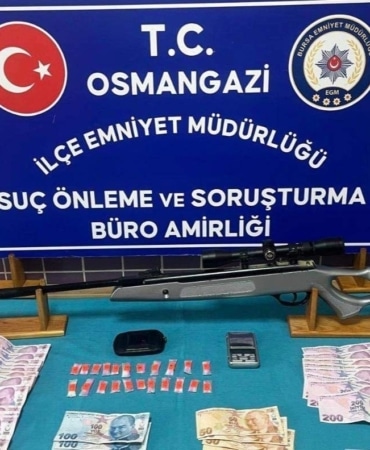 Bursa’da uyuşturucu operasyonu: Zehir tacirleri ve aranan hükümlüler yakalandı