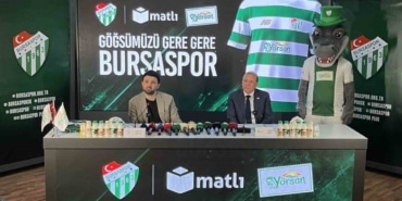 Bursaspor, 70 milyonluk sponsorluğuna imza attı