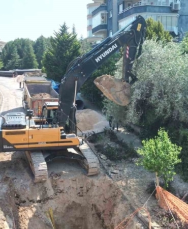 Büyükşehir’den güçlü altyapı için güçlü hamle