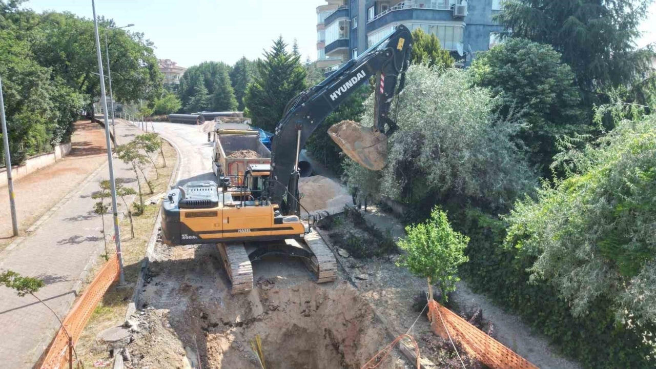 Büyükşehir’den güçlü altyapı için güçlü hamle