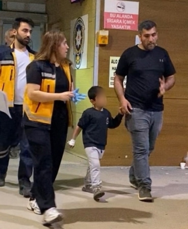 İnegöl’de elektrik akımına kapılan 4 yaşındaki çocuk hastanelik oldu