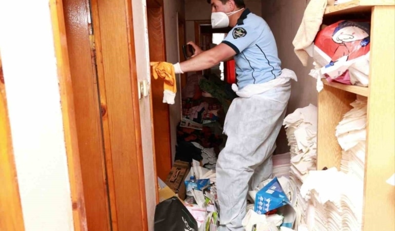 Osmangazi’de çöp ev sorununa anında müdahale