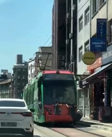 Tehlikeli yolculuk kamerada