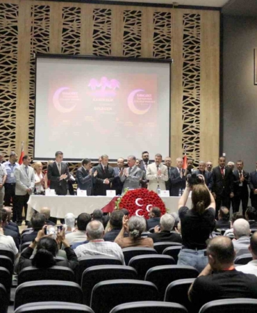 MHP KARACABEY İLÇE TEŞKİLATI'NIN 15. OLAĞAN KONGRESİ, ERGÜN KOÇ KÜLTÜR MERKEZİ'NDE GERÇEKLEŞTİRİLDİ