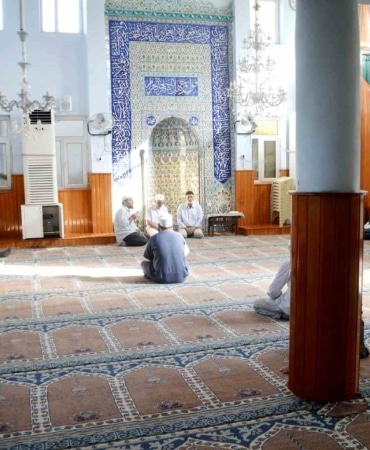 BURSA’NIN MUDANYA İLÇESİNDE AZİZ ŞEHİTLERİN HATIRLARINA, YAKLAŞAN HASATLARIN BEREKETİ VE BİRLİK, BERABERLİK İÇİN ELLER SEMAYA KALDIRILDI.