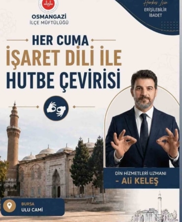 BURSA’DA OSMANGAZİ MÜFTÜLÜĞÜ’NÜN ‘HERKES İÇİN ERİŞİLEBİLİR İBADET’ MOTTOSUYLA BAŞLATTIĞI UYGULAMA KENT GENELİNDE SELATİN CAMİLERİNE YAYILIYOR.