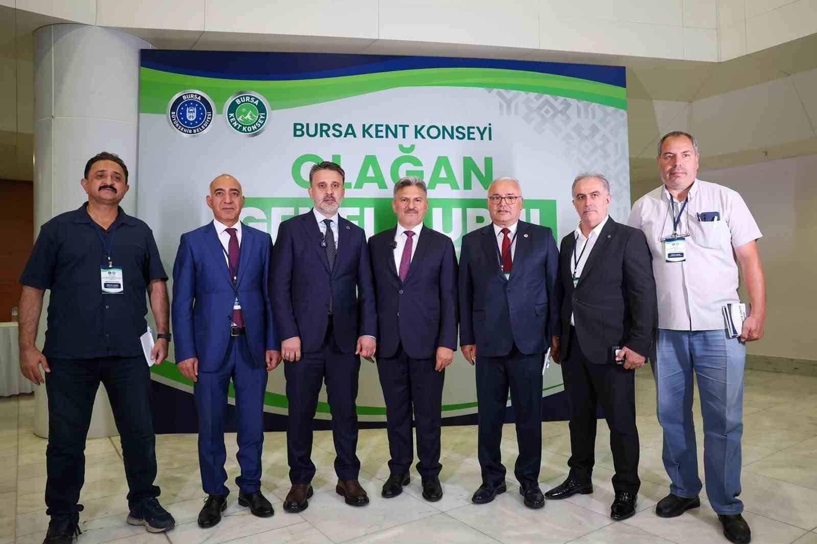 BURSA BÜYÜKŞEHİR BELEDİYESİ BAŞKAN VEKİLİ ŞAHİN BİBA, BURSA KENT KONSEYİ OLAĞAN GENEL KURULU’NDA YAPTIĞI KONUŞMADA ORTAK AKLIN GÜÇLÜ ŞEHİRLERİN OLMAZSA OLMAZI OLDUĞUNU BELİRTEREK,