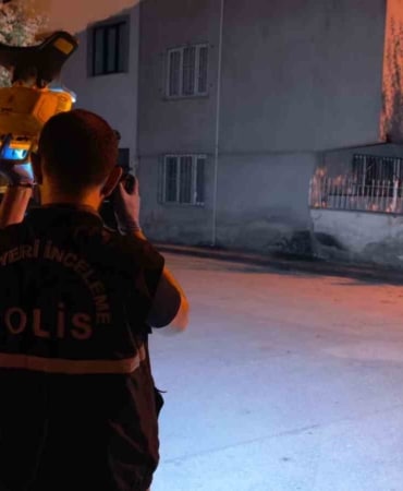 BURSA’DA KORKUNÇ SALDIRI MOTOSİKLETLE GELİP TÜFEKLE ATEŞ AÇTI : 1 YARALI