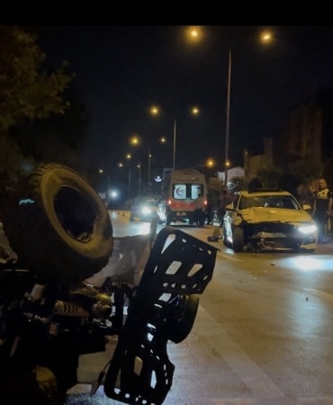 150 KİLOMETRE HIZLA GELDİ, ATV’Yİ BİÇTİ: 1 ÇOCUK BABASI HAYATINI KAYBETTİ