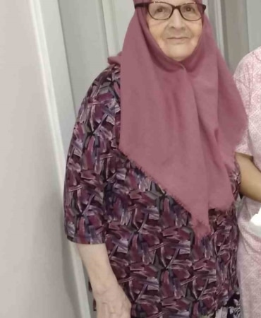 72 YAŞINDAKİ ALZHEİMER HASTASI EMİNE BURAN