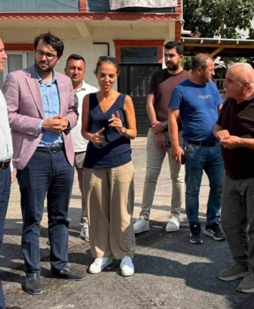 İNEGÖL BELEDİYE BAŞKANI ALPER TABAN, HUZUR VE CERRAH MAHALLELERİNDE BURSA BÜYÜKŞEHİR BELEDİYESİ BUSKİ TARAFINDAN SÜRDÜRÜLEN ALTYAPI ÇALIŞMALARINI YERİNDE İNCELEDİ.