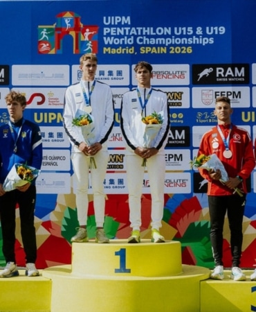 BURSA BÜYÜKŞEHİR BELEDİYESPOR KULÜBÜ SPORCUSU MUHAMMED EMİR KURTULAN, İSPANYA'DA DÜZENLENEN MODERN PENTATLON U19 DÜNYA ŞAMPİYONASI’NDA BRONZ MADALYANIN SAHİBİ OLDU.