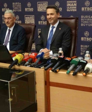 ENERJİ VE TABİİ KAYNAKLAR BAKANI ALPARSLAN BAYRAKTAR, BTSO MECLİS TOPLANTISI'NA KATILDI