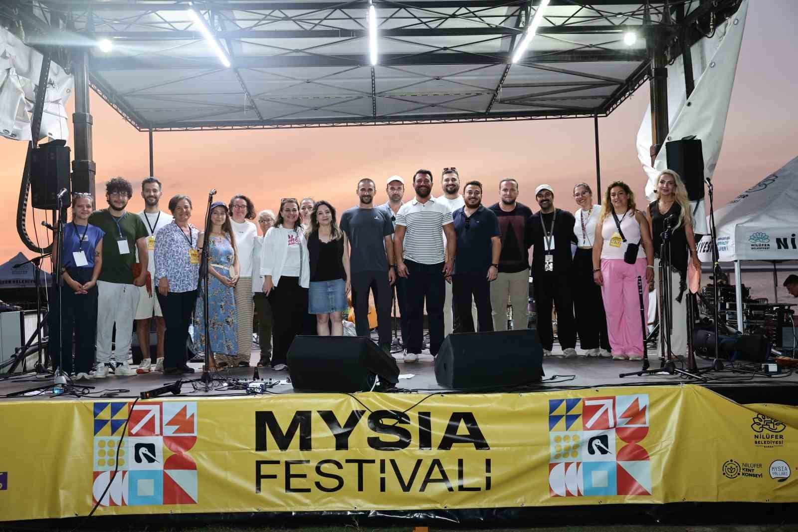 NİLÜFER BELEDİYESİ, NİLÜFER KENT KONSEYİ, MYSİA YOLLARI VE MÜZİKİST ORTAKLIĞIYLA BU YIL İLKİ DÜZENLENEN MYSİA FESTİVALİ, ÜÇ GÜNLÜK PROGRAMIN ARDINDAN FADILLI MAHALLESİ’NDE TAMAMLANDI.