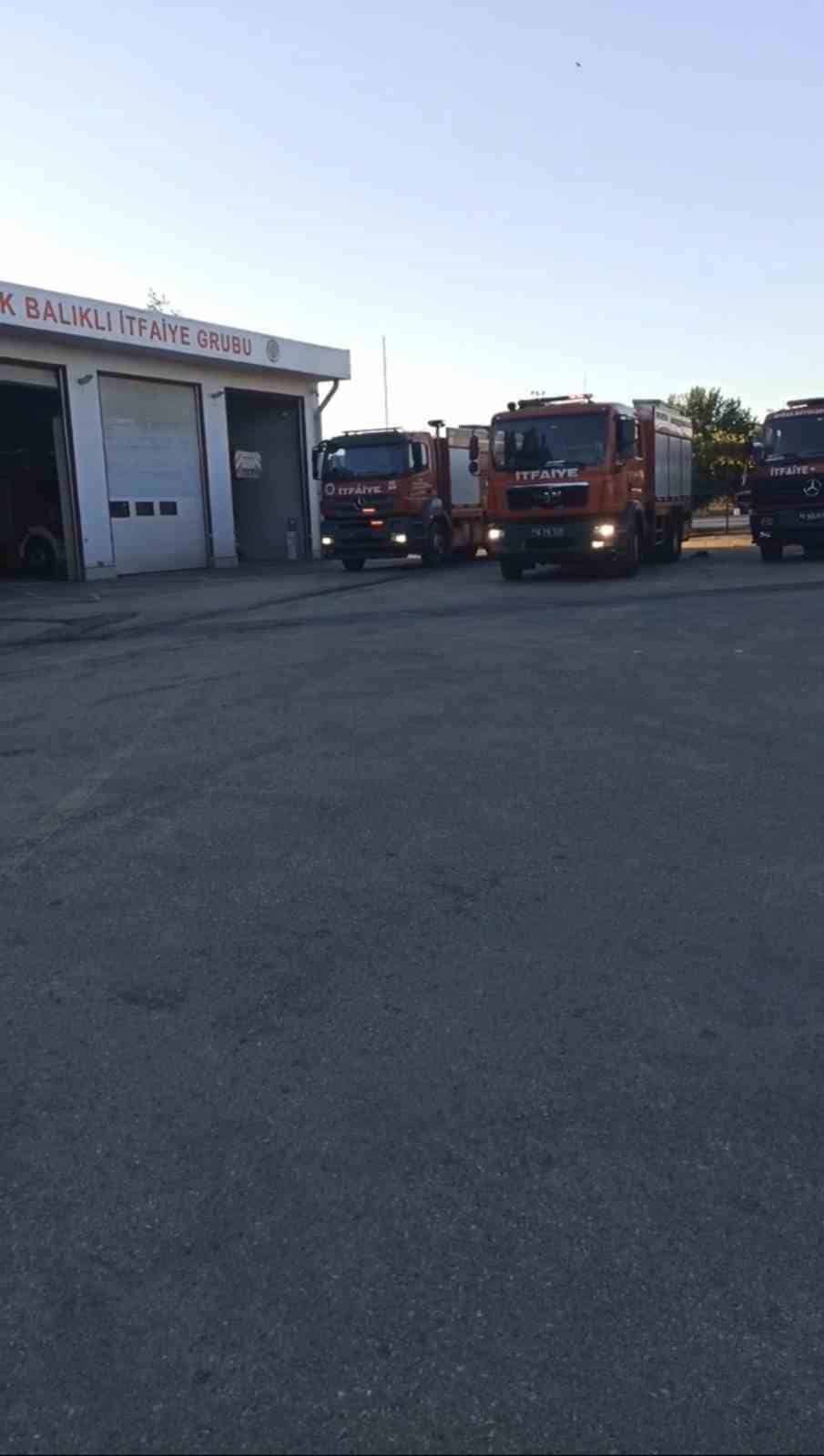 KUMLUCA’DAKİ ORMAN YANGININA BURSA’DAN DESTEK