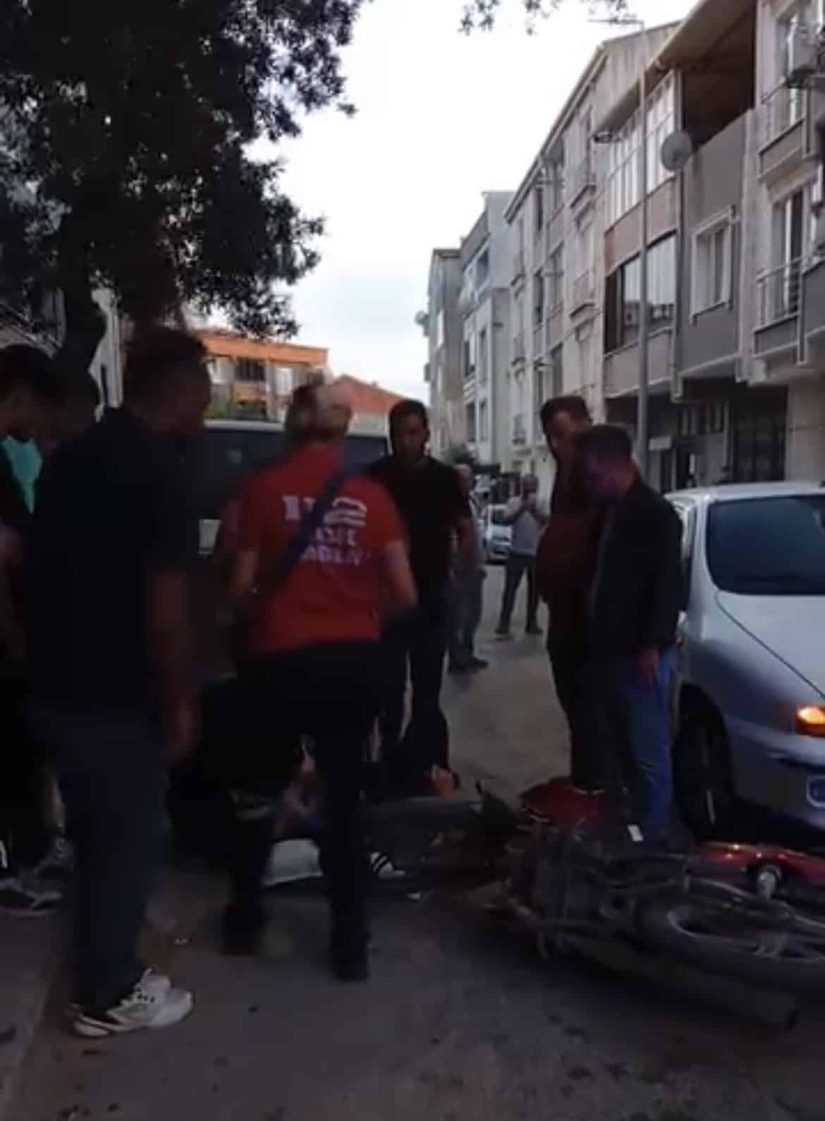 KARACABEY’DE OTOMOBİL İLE MOTOSİKLET ÇARPIŞTI: 1 YARALI
