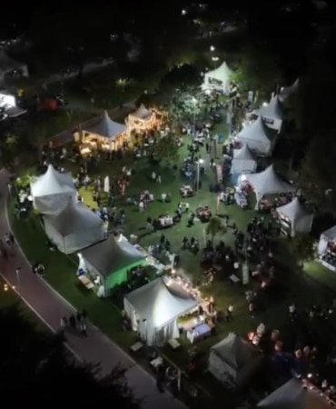 BURSA GASTRONOMİ FESTİVALİ'NE AKŞAM YOĞUNLUĞU