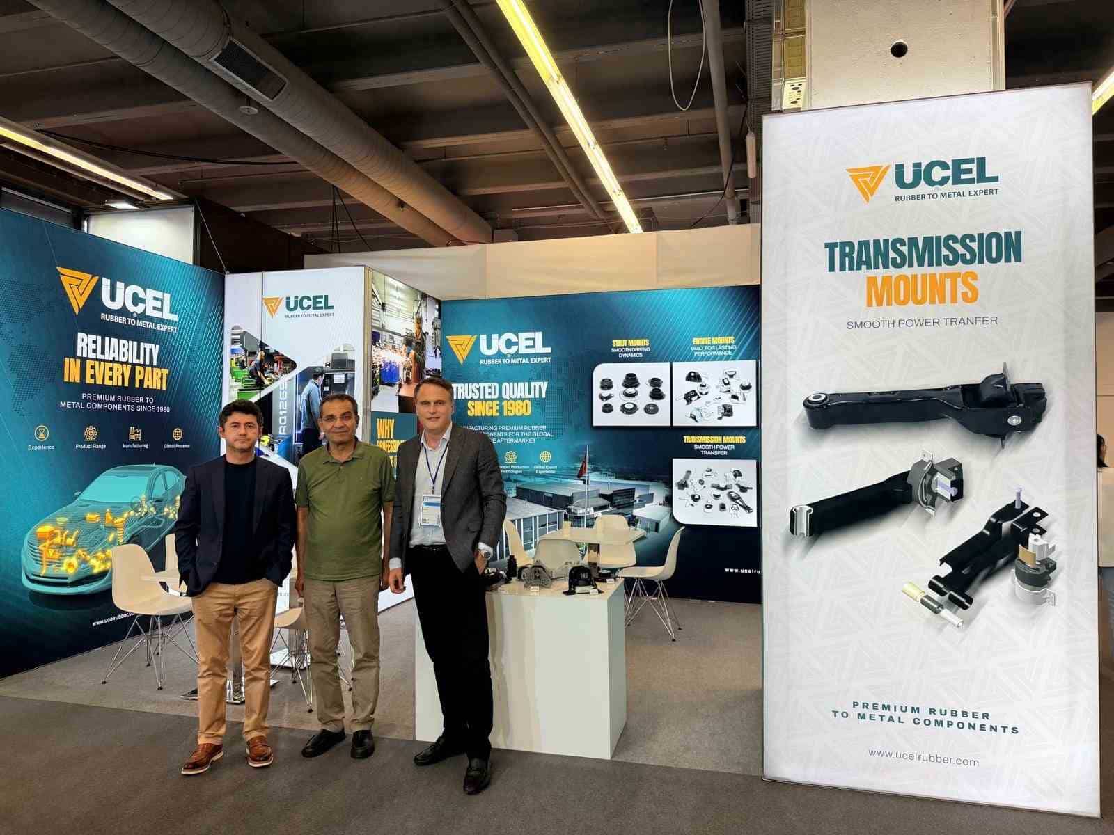AUTOMECHANİKA FRANKFURT 2026’YA KATILAN ÜÇEL KAUÇUK, MEVCUT MÜŞTERİLERİYLE YENİ PROJELERİ DEĞERLENDİRİRKEN FARKLI ÜLKELERDEN DİSTRİBÜTÖR VE SEKTÖR TEMSİLCİLERİYLE İŞ BİRLİĞİ GÖRÜŞMELERİ GERÇEKLEŞTİRDİ. ÜÇEL KAUÇUK YÖNETİM KURULU BAŞKAN VEKİLİ VE GENEL MÜDÜRÜ HÜSEYİN ORUÇ, FUARDA KURULAN BAĞLANTILARIN ÖNÜMÜZDEKİ DÖNEMDE SOMUT İŞ BİRLİKLERİNE DÖNÜŞMESİNİ BEKLEDİKLERİNİ SÖYLEDİ.