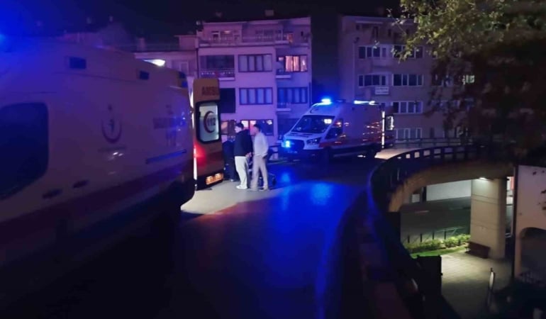 YARALILAR, AMBULANSLARLA HASTANEYE KALDIRILARAK TEDAVİ ALTINA ALINDI.