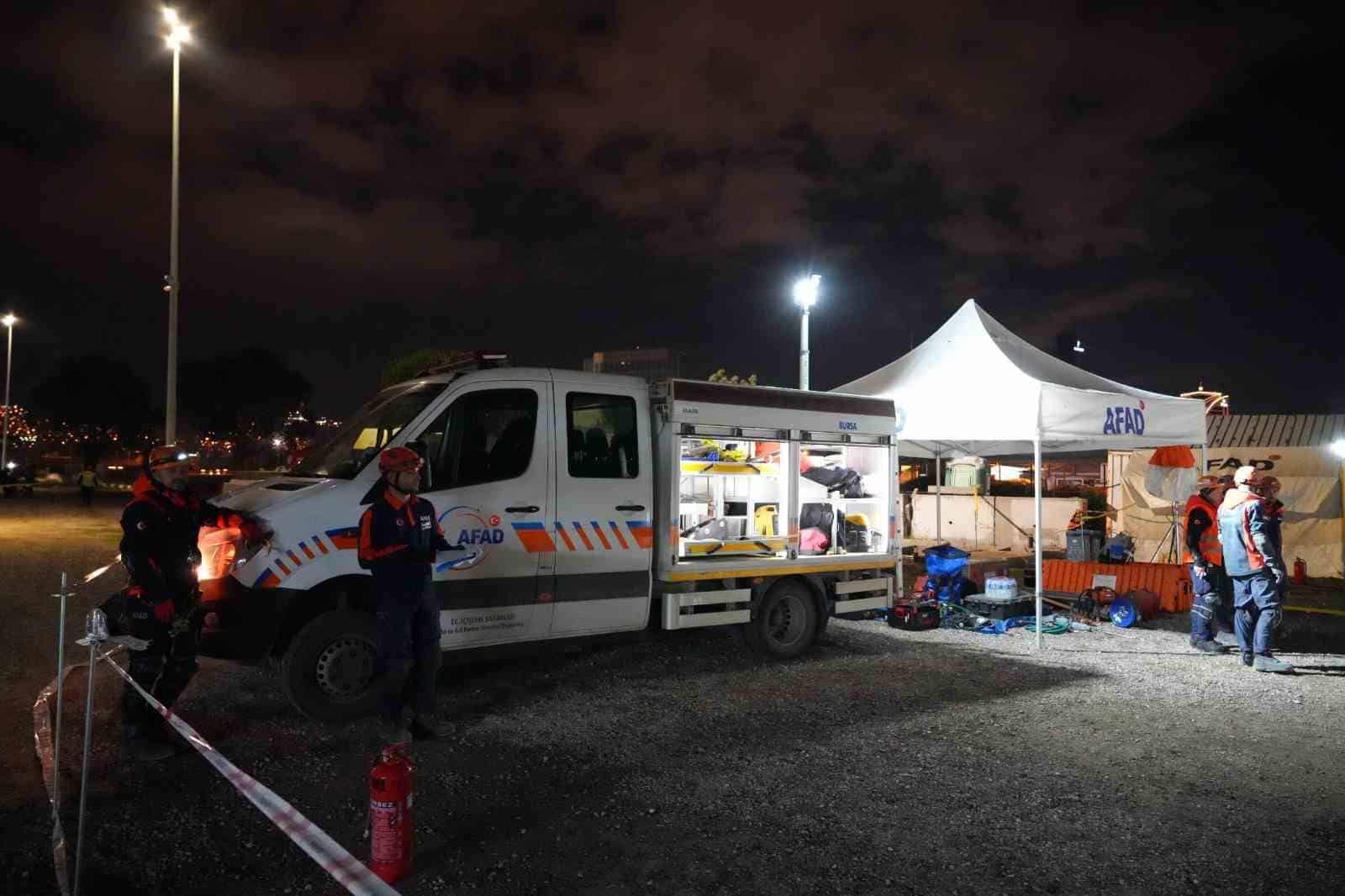 BURSA İL AFET VE ACİL DURUM MÜDÜRLÜĞÜ BÜNYESİNDE FAALİYET GÖSTEREN ARAMA VE KURTARMA BİRLİK MÜDÜRLÜĞÜ, ULUSLARARASI ARAMA VE KURTARMA DANIŞMA GRUBU (INSARAG) TARAFINDAN TANIMLANAN STANDARTLAR DOĞRULTUSUNDA GERÇEKLEŞTİRİLEN ULUSAL AKREDİTASYON (İRNAP) SINAV SÜRECİNİ BAŞARIYLA TAMAMLADI.