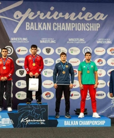 YILDIRIM BELEDİYESPOR KULÜBÜ’NÜN GENÇ GÜREŞÇİLERİ, HIRVATİSTAN’DA DÜZENLENEN U17 BALKAN GÜREŞ ŞAMPİYONASI'NDA İKİ MADALYA KAZANARAK BÜYÜK BAŞARIYA İMZA ATTI.